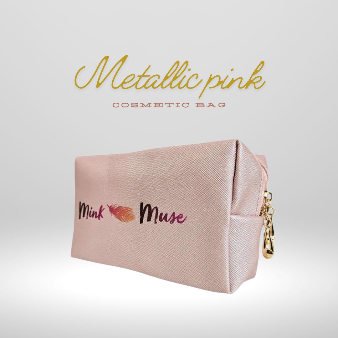 Luxe Cosmetic Case - Mink Muse