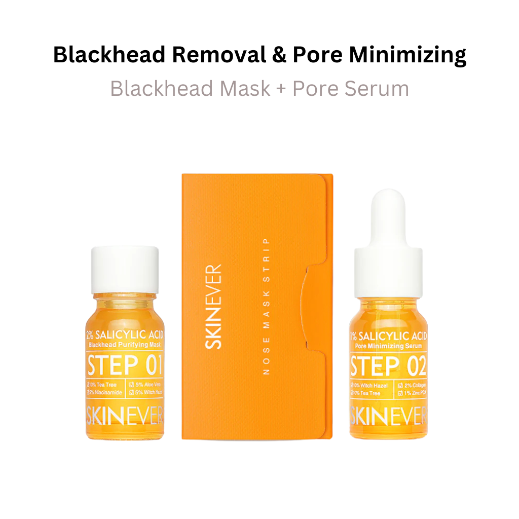 Salicylic Acid Blackhead Purifying & Pore Minimizing Set - Mink Muse